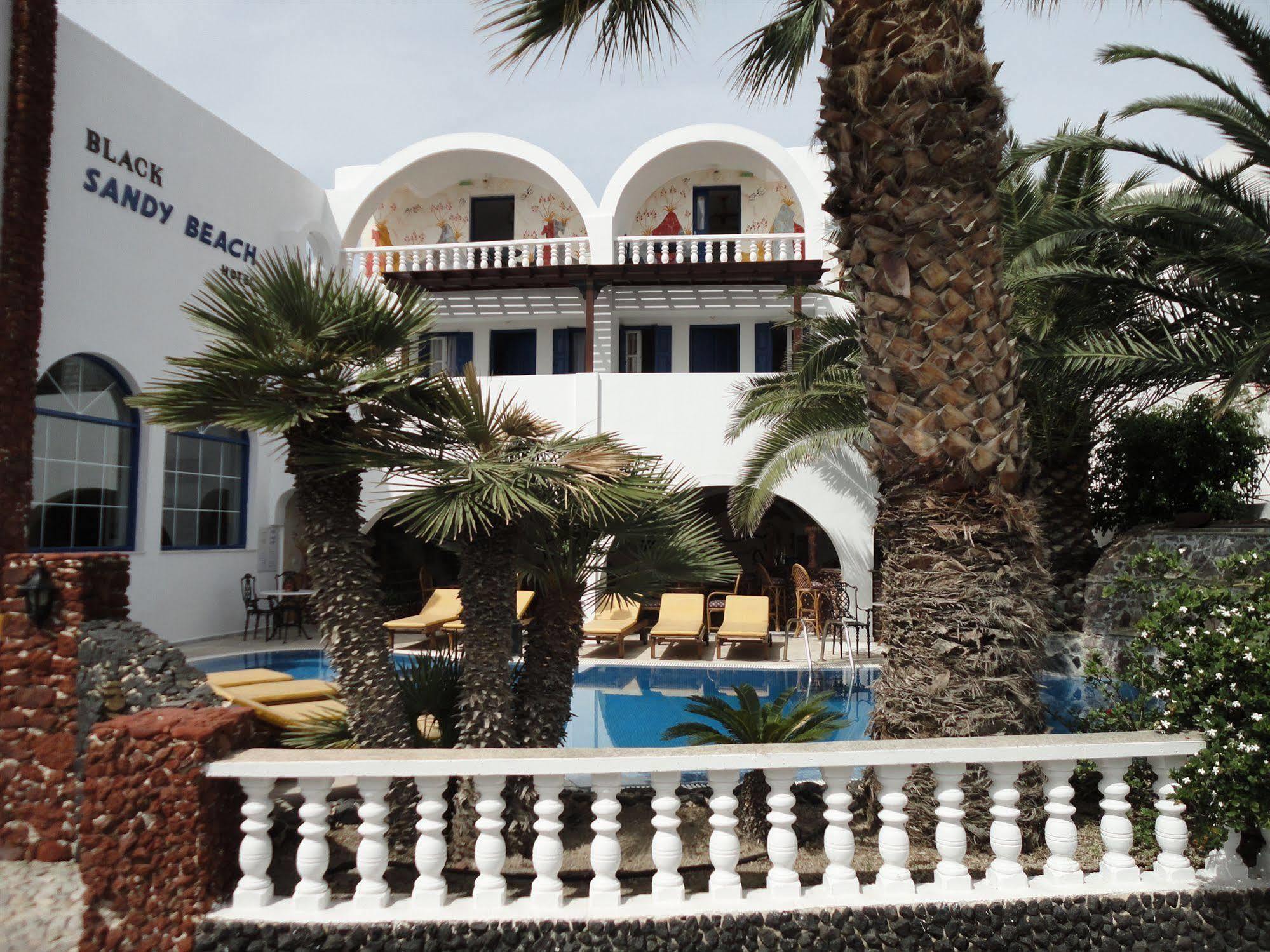 Hotel Black Sandy Beach Perissa  Exterior foto